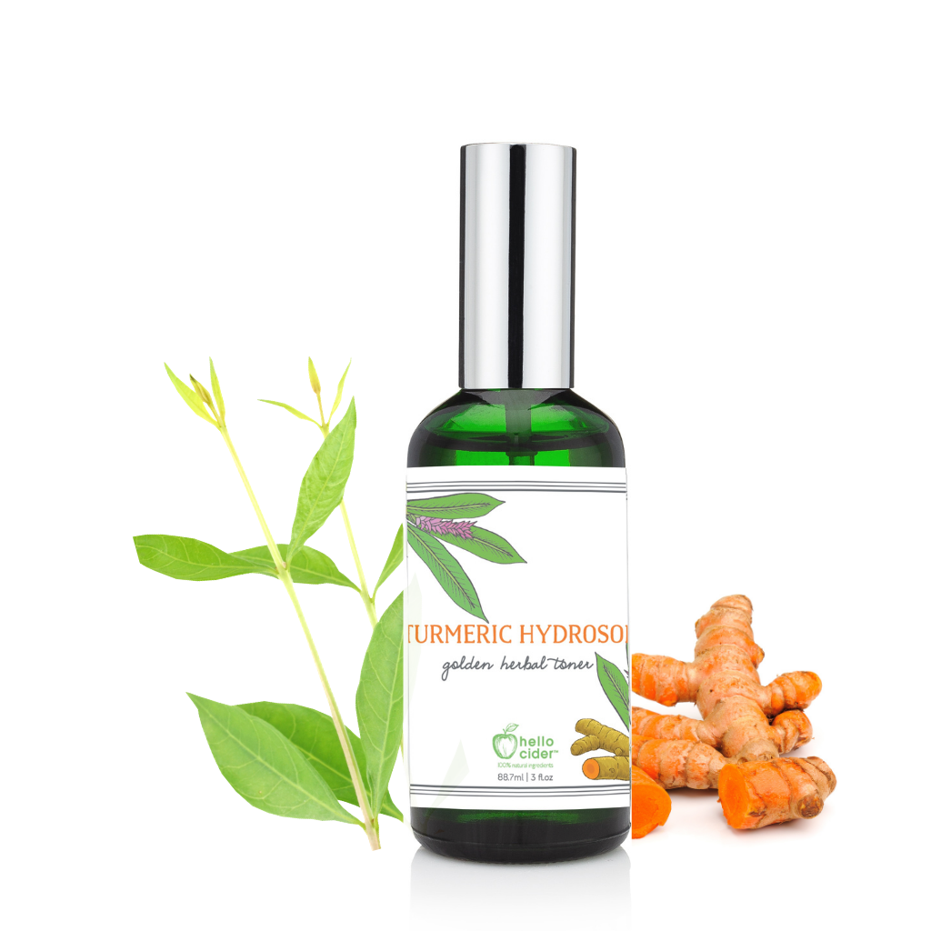 Organic Turmeric Herbal Face Toner - Hello Cider