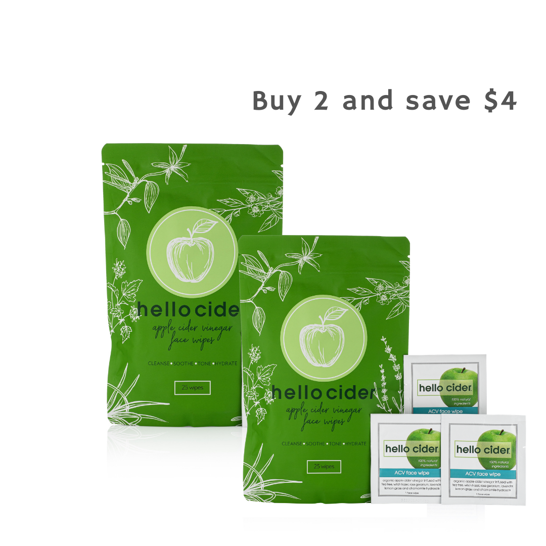 ACV Acne Face Wipe - Hello Cider