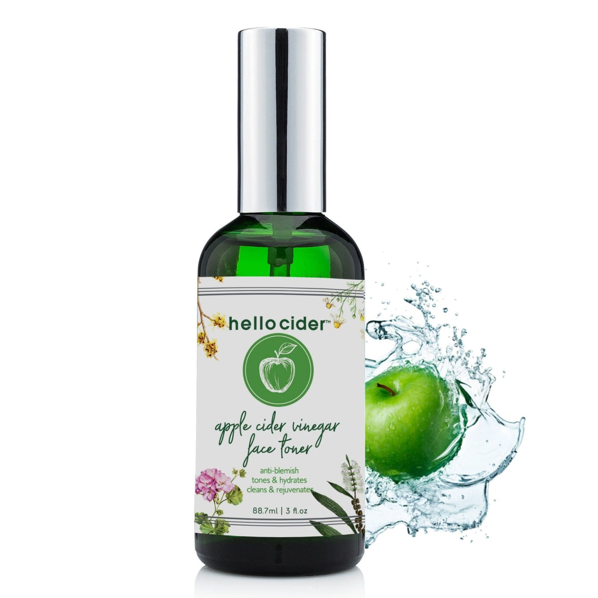 Acne organic facial tonerspray