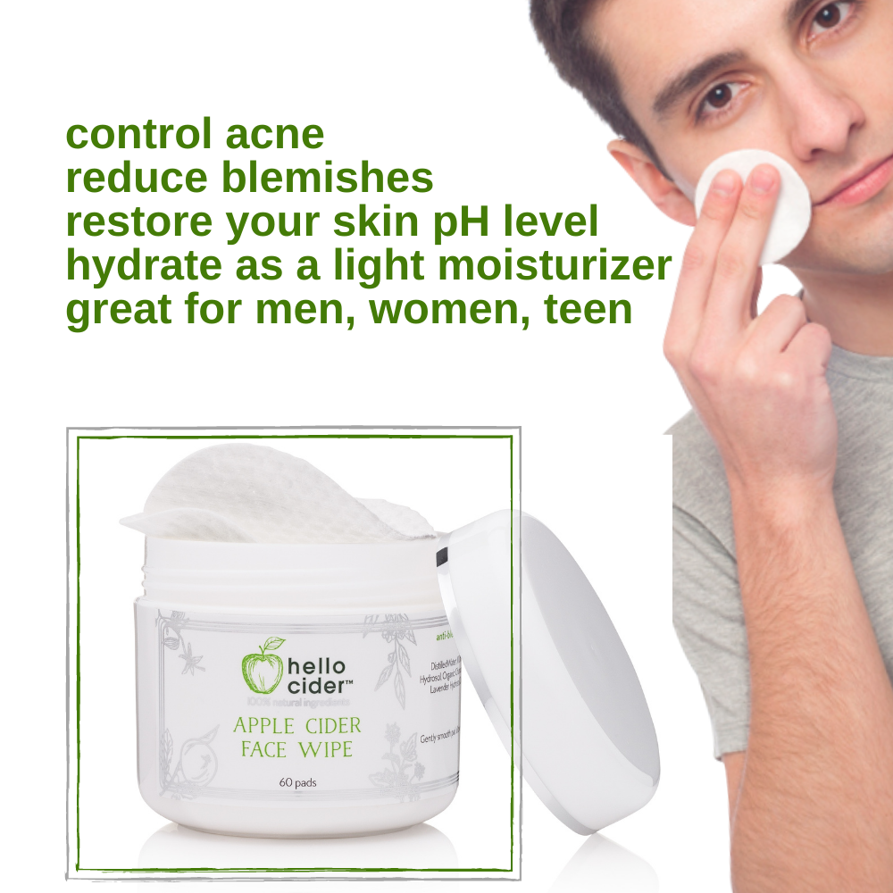 Acne organic face pads - 60/jar