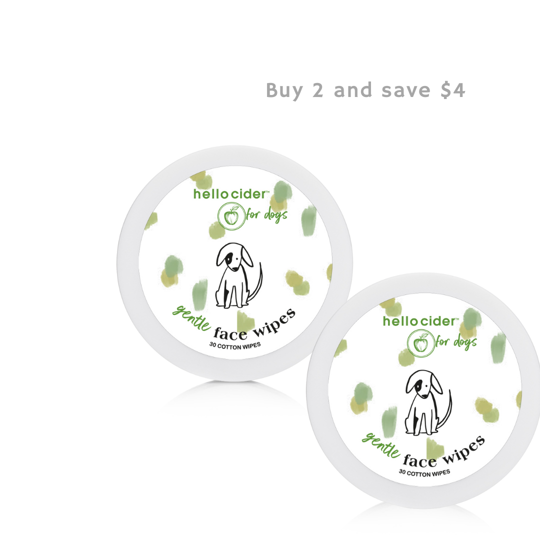 Gentle pet wipes 30/jar