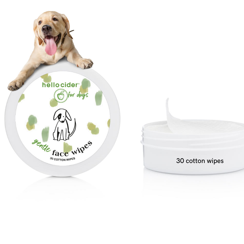 Gentle pet wipes 30/jar