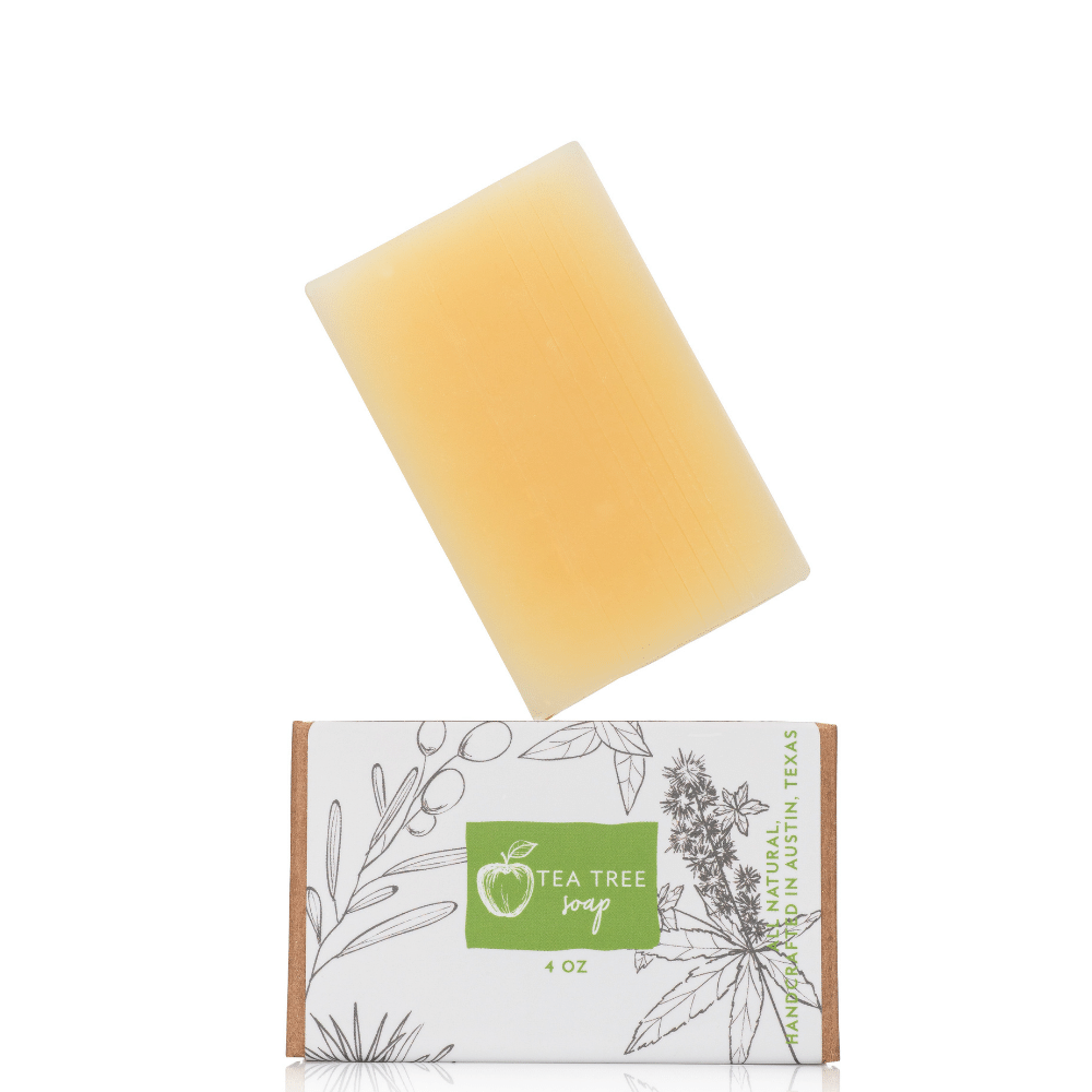 Organic face soap tea tree