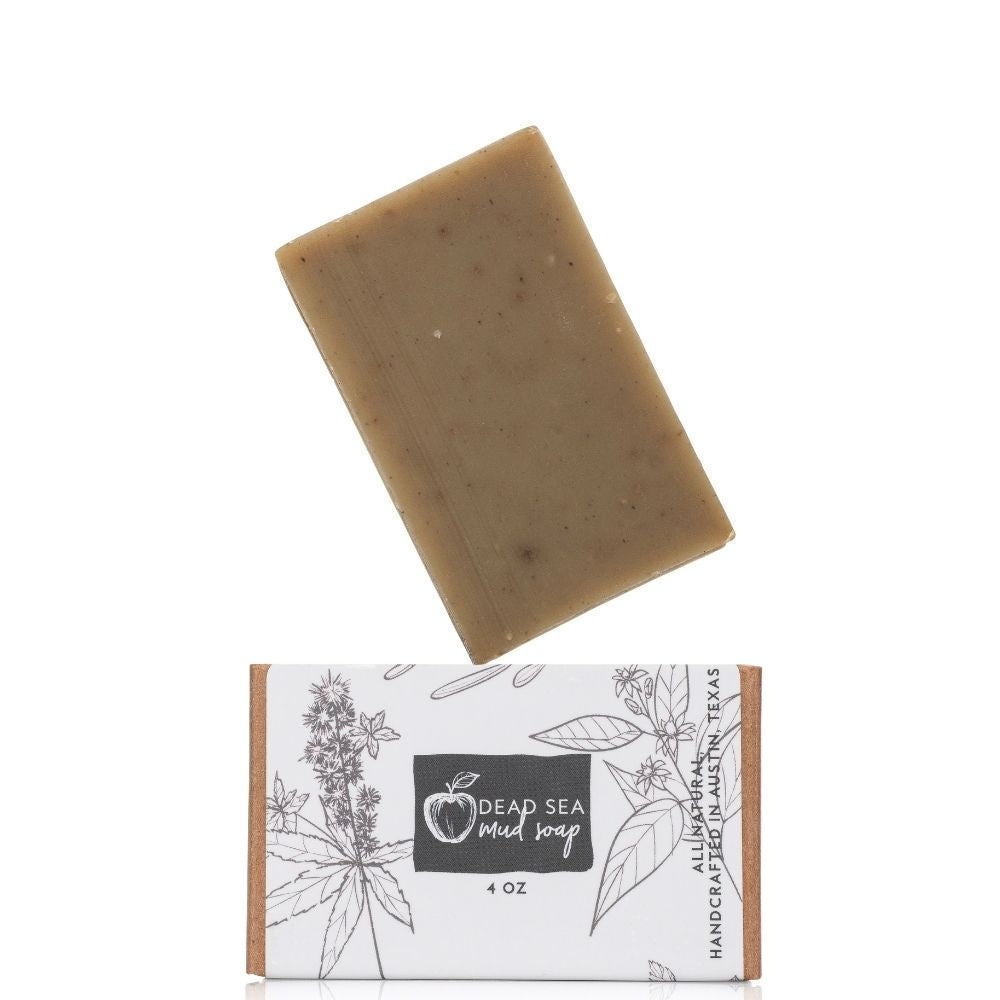 Organic face soap dead sea mud