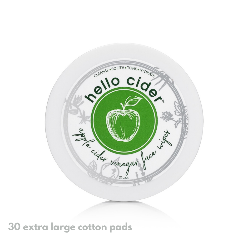 Apple Cider Vinegar Acne Face Pads (30/Jar) - Hello Cider
