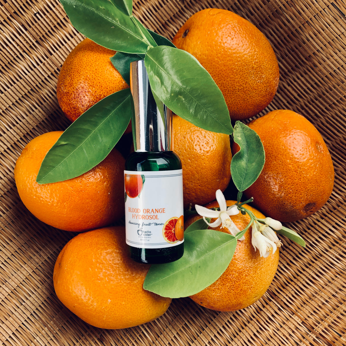 Organic Blood Orange Refreshing Face Toner - Hello Cider