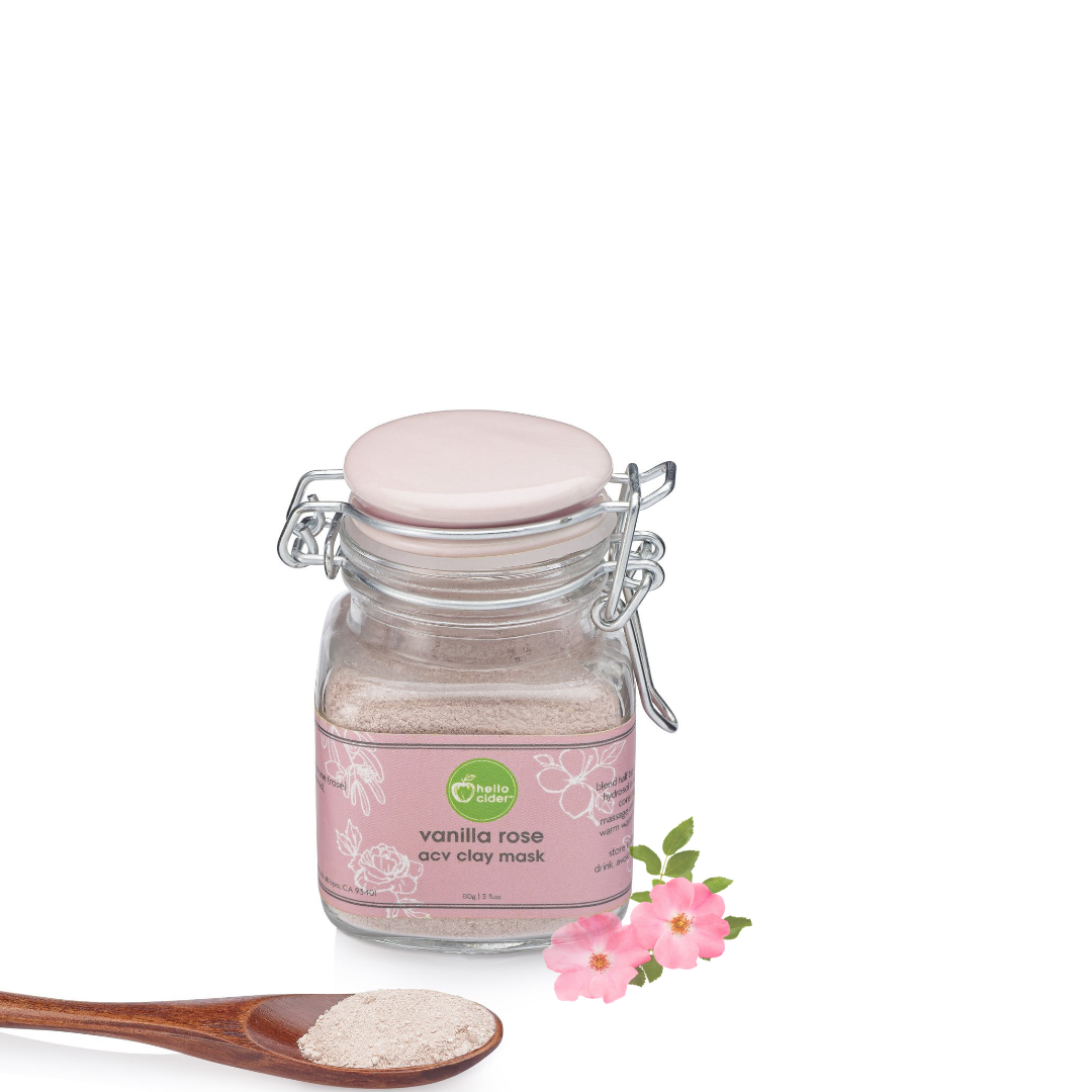 Clay mask rosehip vanilla